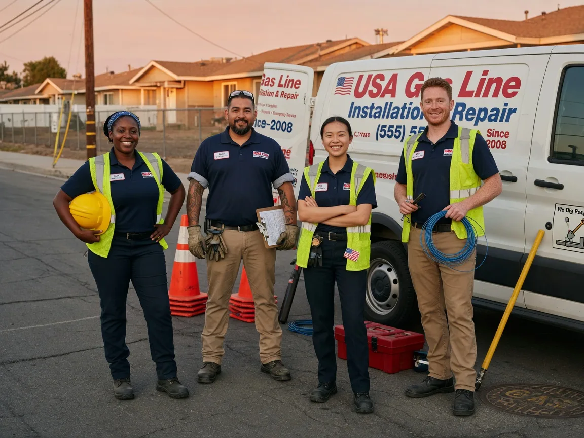 Gas Line Installation company in Theriot, LA